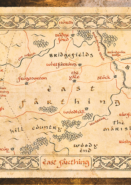 East Farthing Map / PLATINA