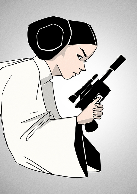 Leia's gun / PLATINA