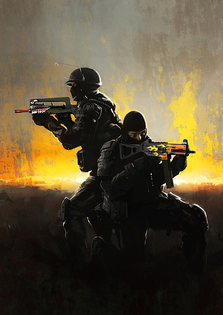 Counter-Strike Key Art / PLATINA