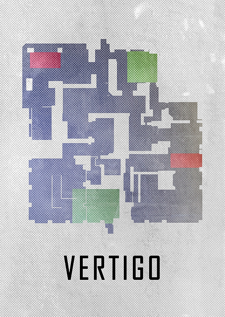 Vertigo Map White / PLATINA