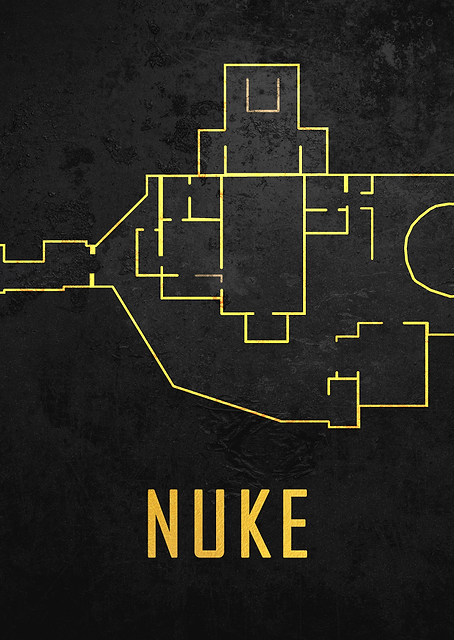 Nuke Map Black And Gold / PLATINA