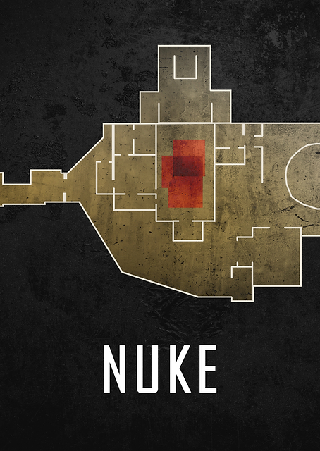 Nuke Map Black / PLATINA