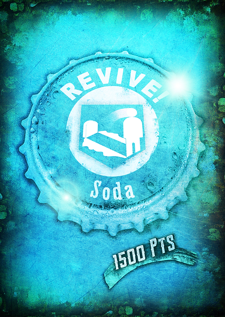 Revive Soda Bottle Cap / PLATINA