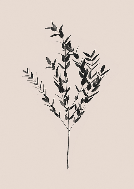 Inky Botanical / PLATINA