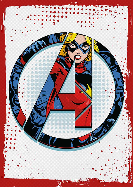 Avengers Logo Cap.Marvel / platina