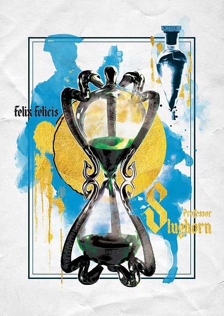 Slughorn's Hourglass / PLATINA