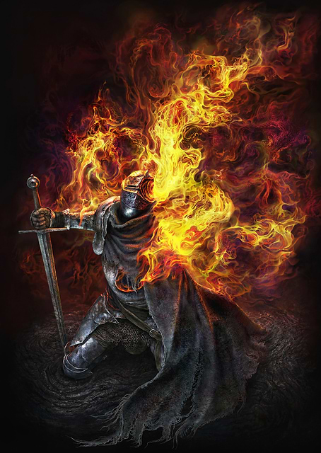 Knight in Flames / platina