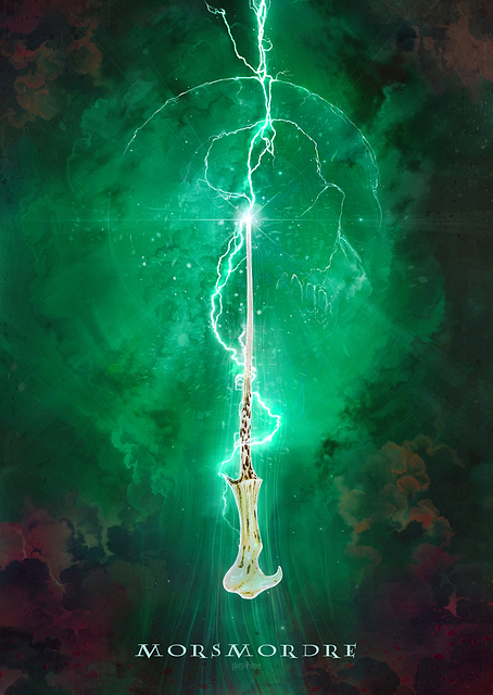Lord Voldemort's Wand / PLATINA