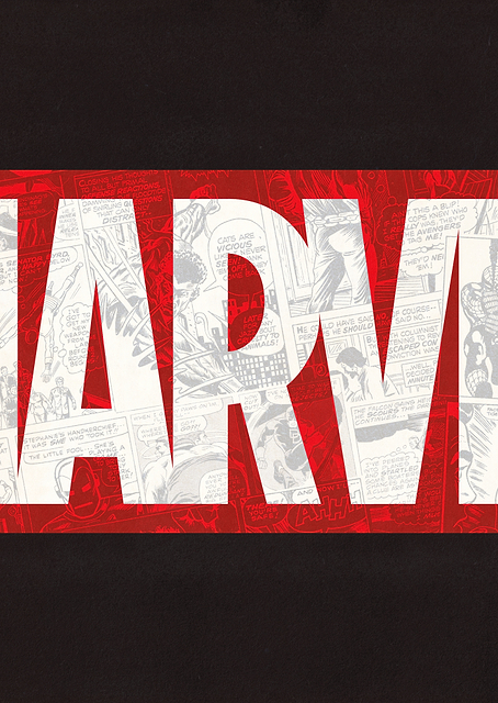 Marvel Logo 27 / PLATINA