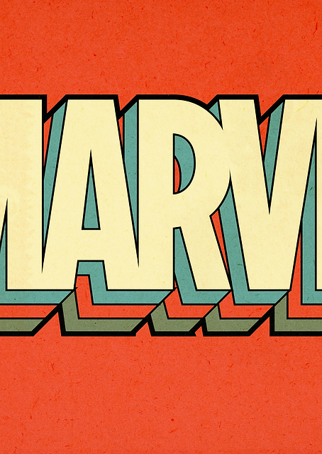 Marvel Logo 9 / PLATINA