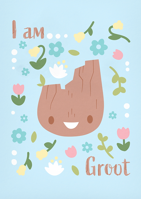 Cute Groot / PLATINA