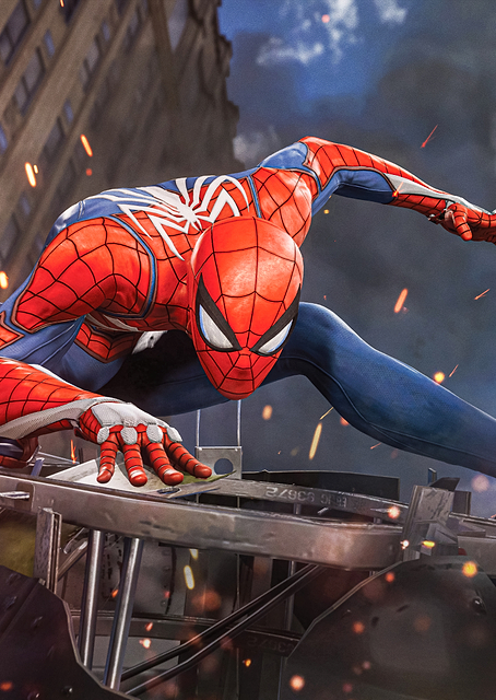 Spider-Man: Advanced Suit in Action / PLATINA