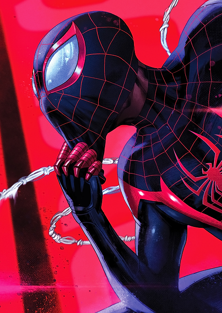 Miles Morales: Red and Black Hero / PLATINA