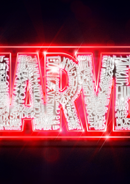 Marvel tags neon / PLATINA