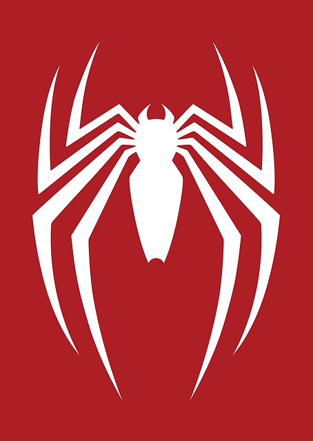 Marvel's Spider-Man Advanced Suit Emblem / platina