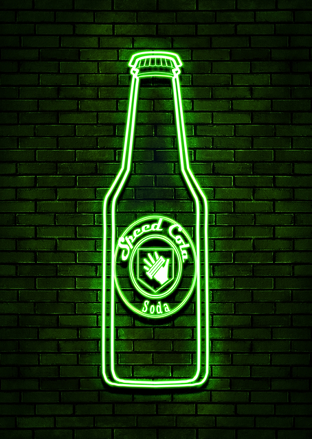 Speed Cola Wall Neon / PLATINA