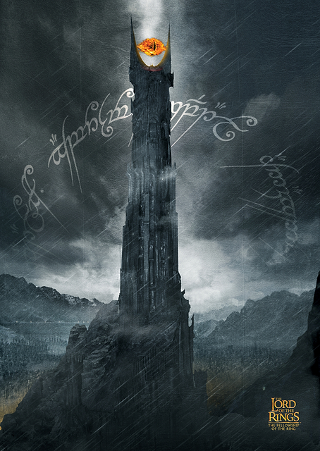 The Eye upon Barad-dûr / PLATINA