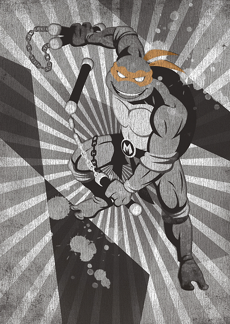 Michelangelo Dark Hero / PLATINA