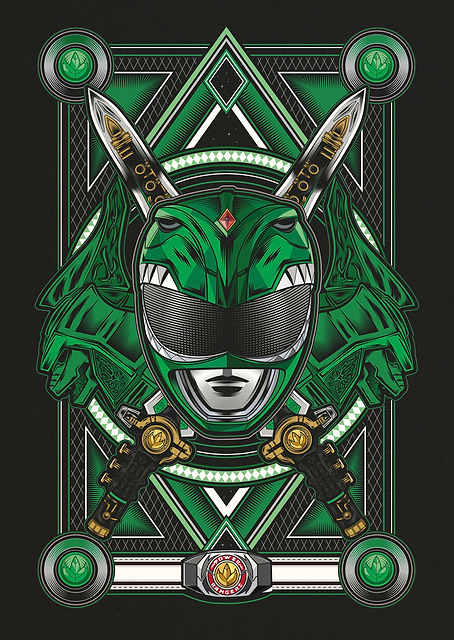 Iconic Green Ranger / PLATINA