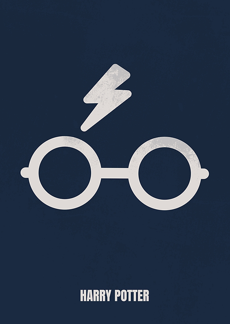 Harry Potter Minimalistic / PLATINA