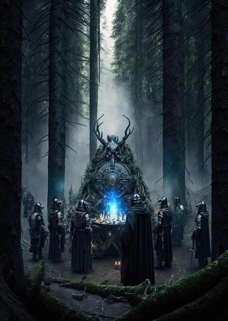 Yule Celebrations 1 / platina