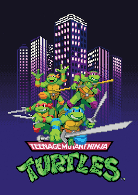 TMNT Retro City / PLATINA