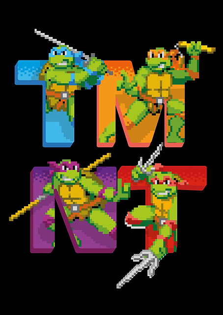 Retro TMNT / PLATINA