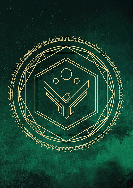 Atreides Gold Emblem / PLATINA