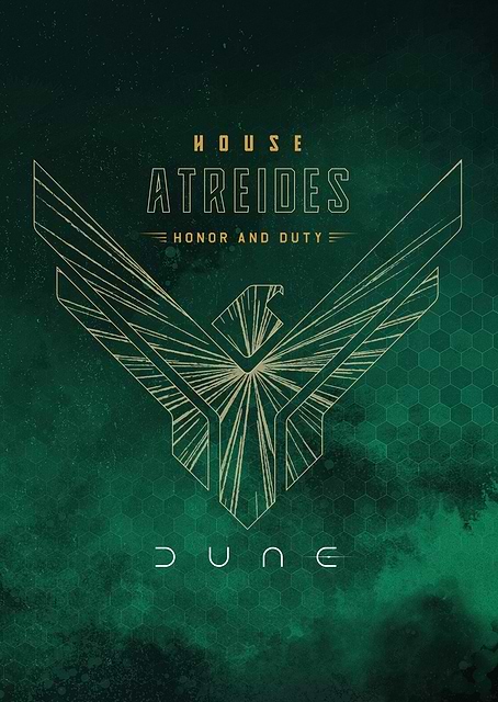 Atreides Gold Symbol / platina