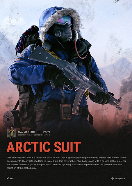 Arctic Suit Logo / PLATINA