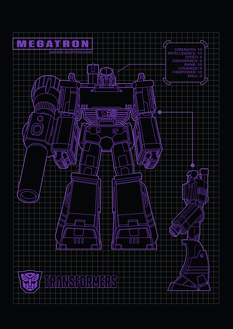 Megatron Purple Graph / PLATINA