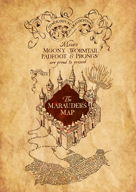 The Marauder's Map Cover / PLATINA