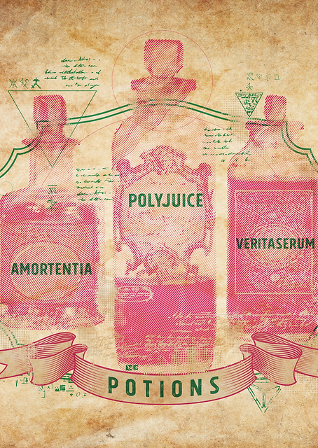 Potions Bottles / PLATINA