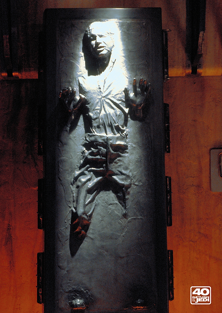 Han Solo Carbonite / PLATINA