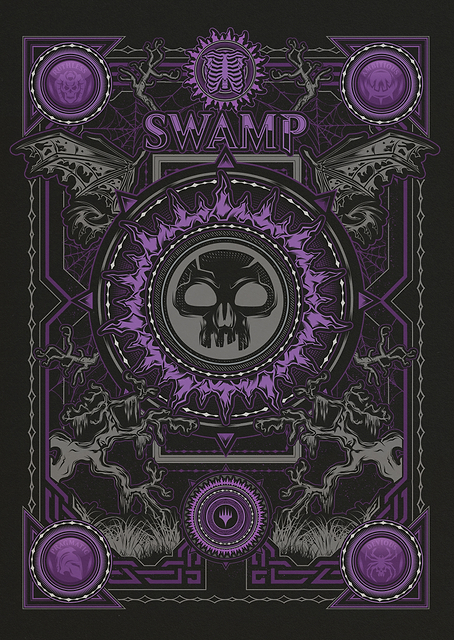 Swamp Iconic Badge / PLATINA