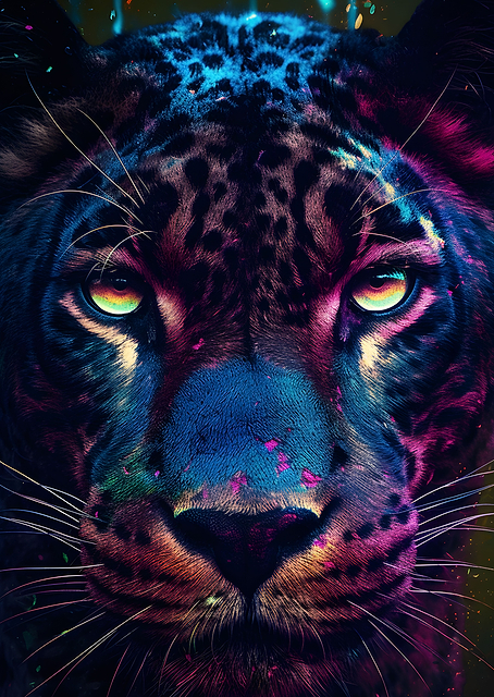 Black Panther Fluorescent / PLATINA