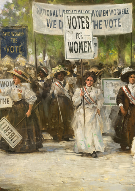 Suffragette March / PLATINA