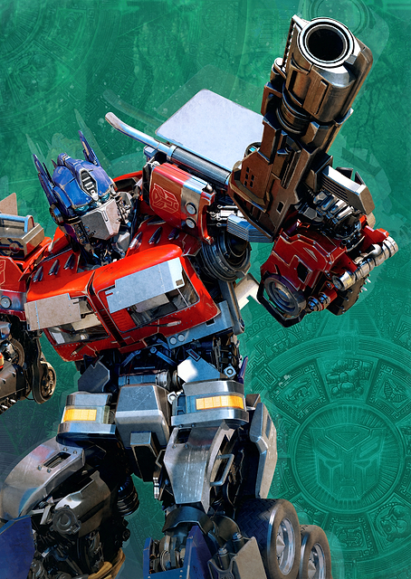 Optimus Prime Green / PLATINA