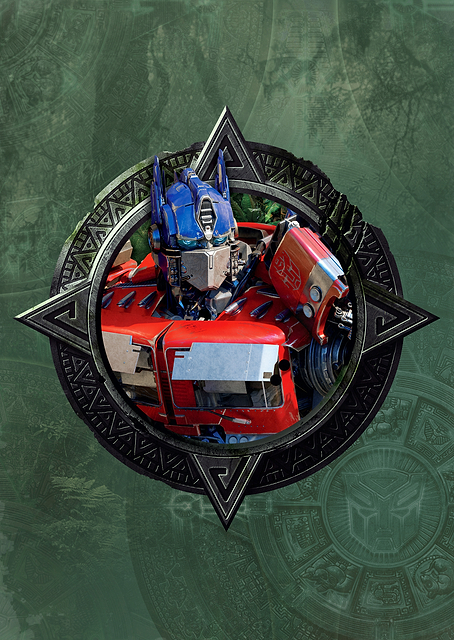Optimus Prime Portrait / PLATINA