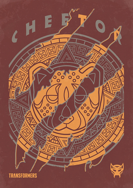 Cheetor Badge / PLATINA