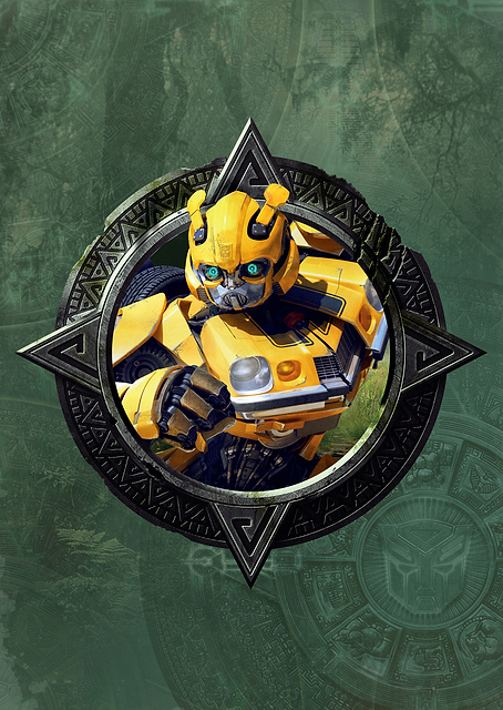 Bumblebee Portrait / PLATINA