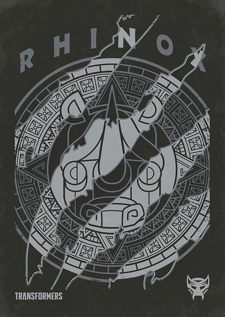 Rhinox Badge / PLATINA