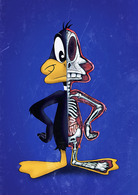 Daffy Duck Blueprint / PLATINA