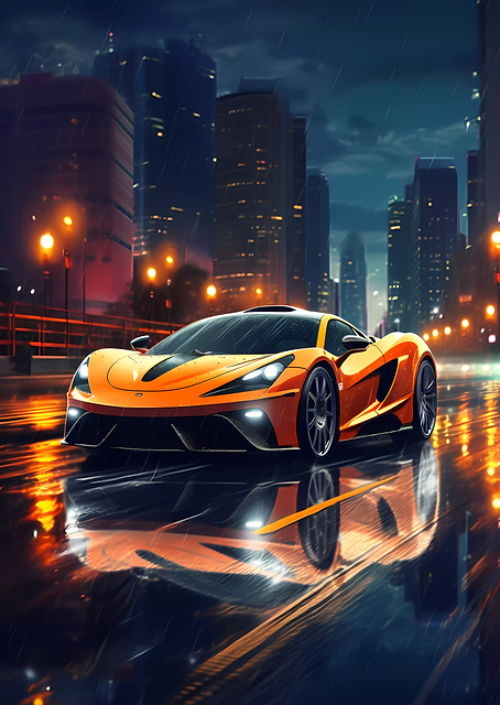 Mclaren Super Night City / PLATINA