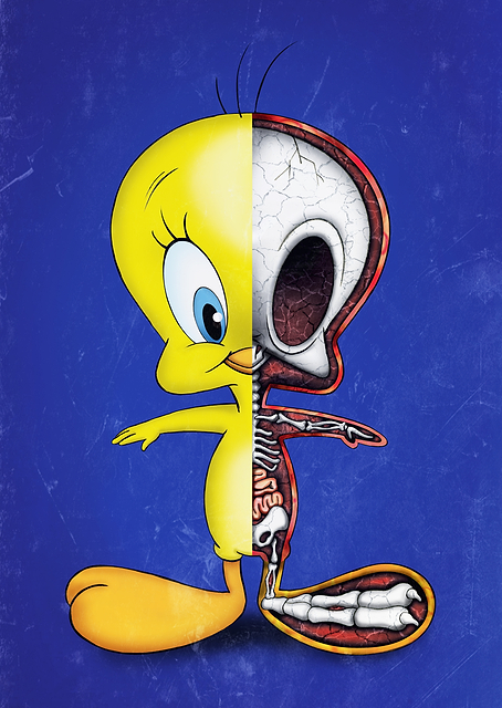 Tweety Bird Blueprint / PLATINA