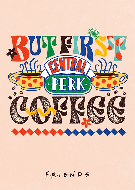 But First Coffee Vertical / PLATINA