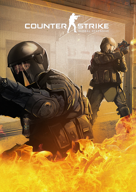 Global Offensive Flames / PLATINA