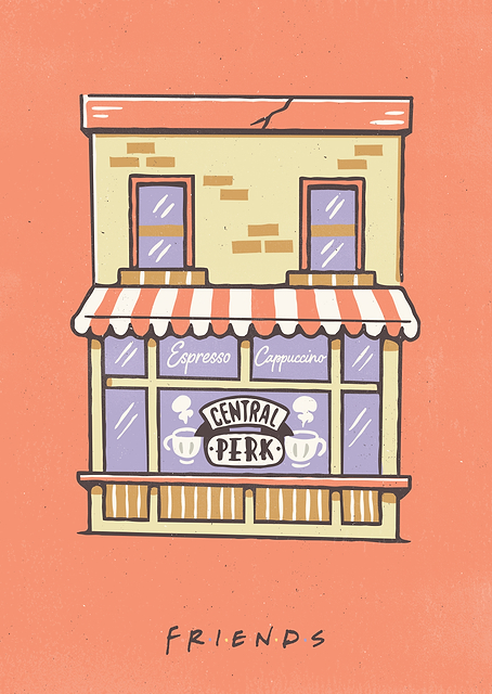 Central Perk Coffee shop / PLATINA