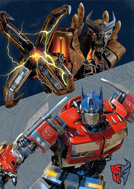 Optimus Prime vs. Scourge / PLATINA