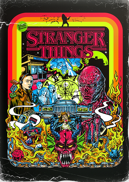 Stranger Things Retro / PLATINA